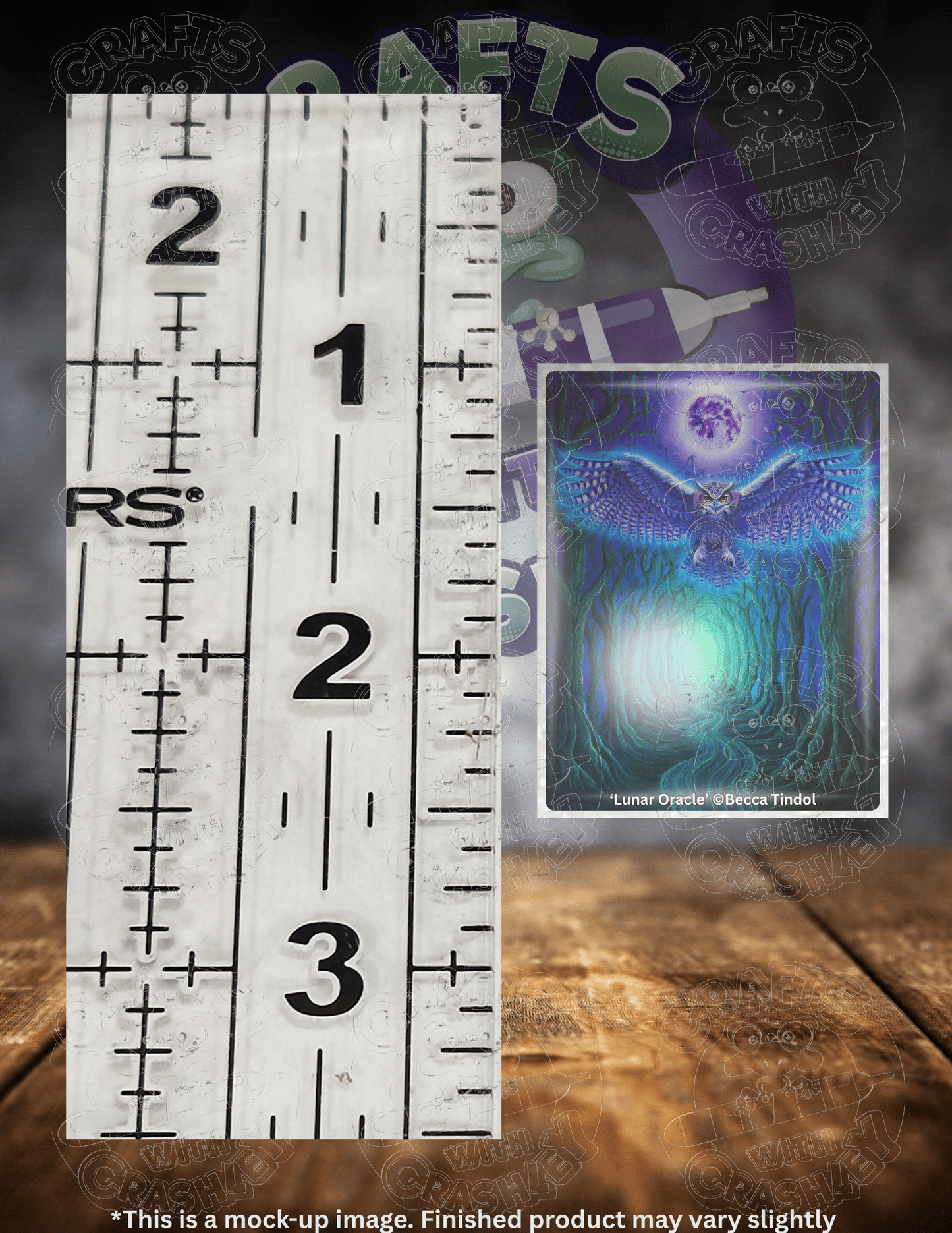 "Lunar Oracle" by ©Becca Tindol Premium Accessories for Diamond Painting