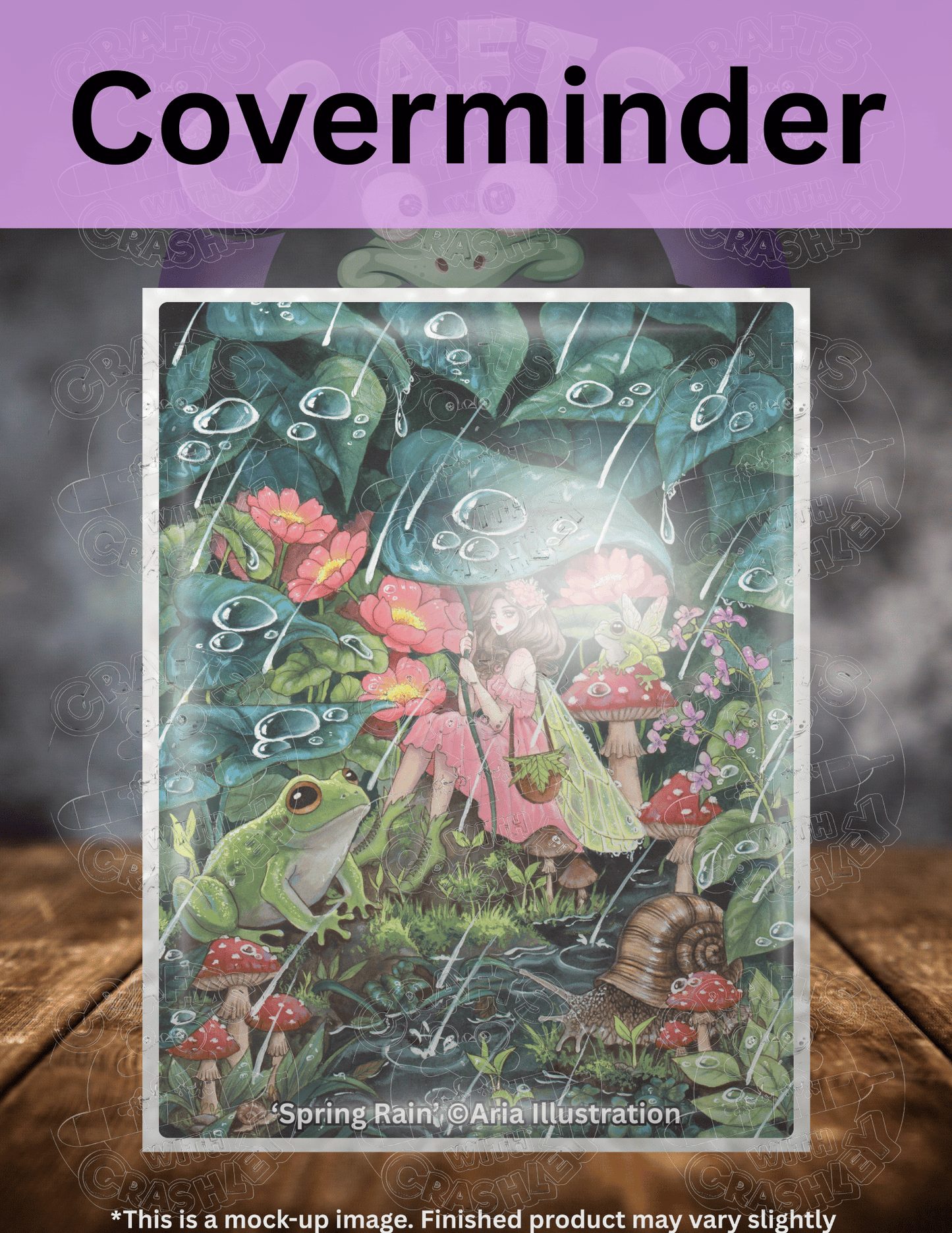 "Spring Rain" by ©Aria Illustration Premium Accessories for Diamond Painting