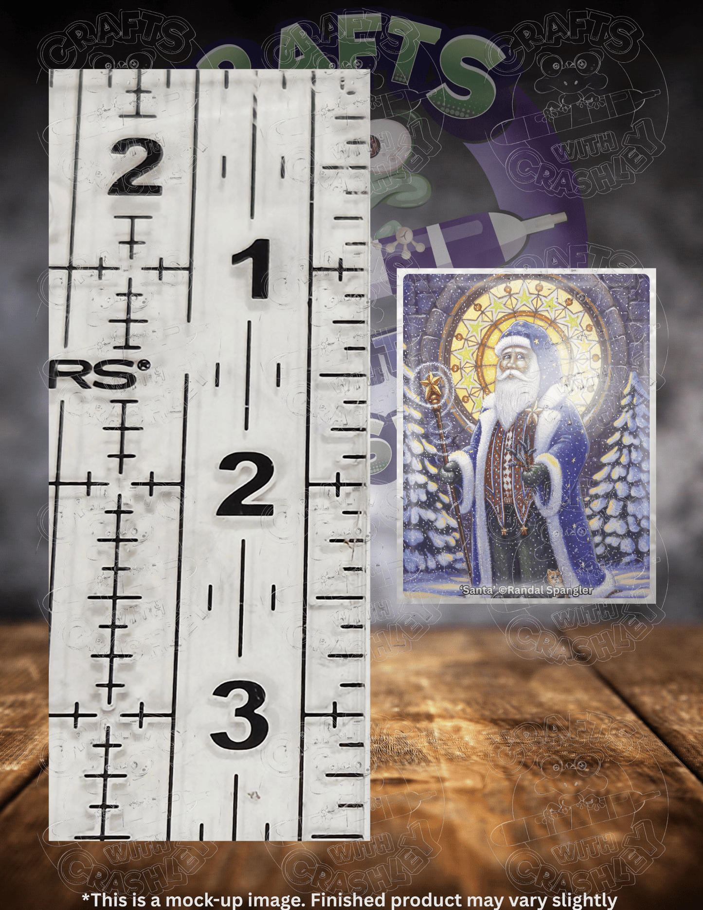 "Santa" by ©Randal Spangler Premium Accessories for Diamond Painting