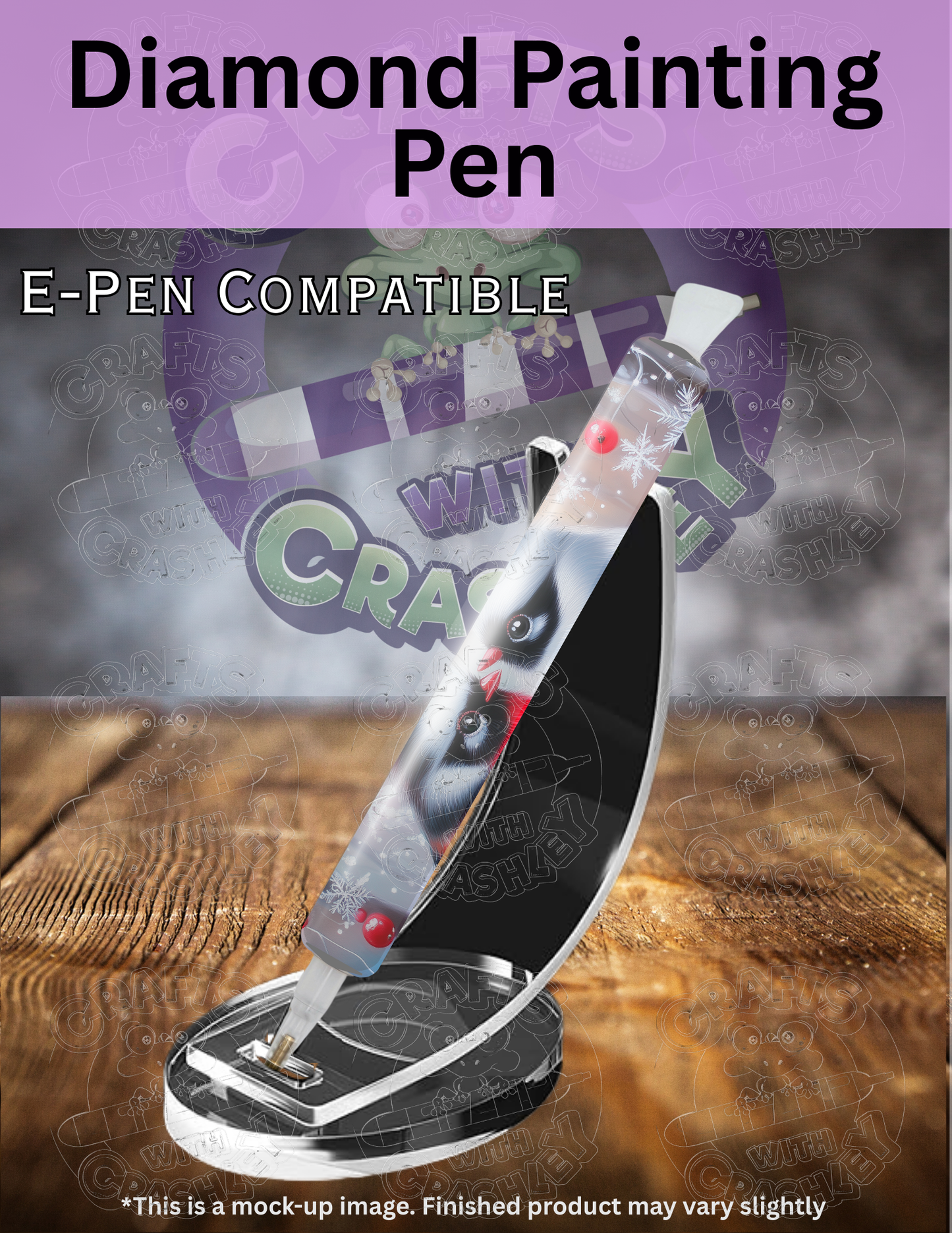 "Feathered Blush" by ©Cocomarshmallow Premium Accessories for Diamond Painting