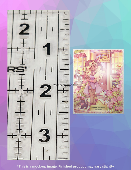 Witch's Tea House by ©Mrs Butter D Limited Edition Coverminder