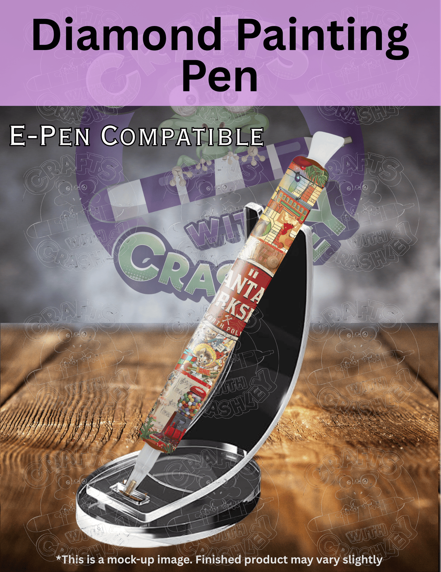 "Santa's Workshop" by ©Catriona Crehan Premium Accessories for Diamond Painting