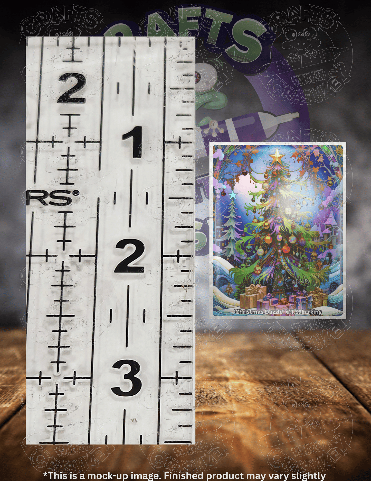 "Christmas Dazzle" by ©T.S. Larking Premium Accessories for Diamond Painting