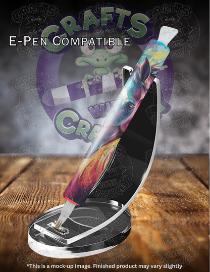 Splattered Stallion by ©Catriona Crehan Diamond Painting Pen