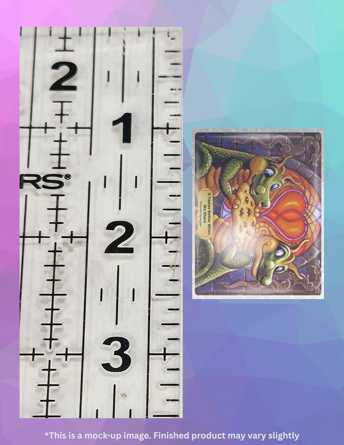 It Tastes Better When We Share by ©Randal Spangler Limited Edition Coverminder