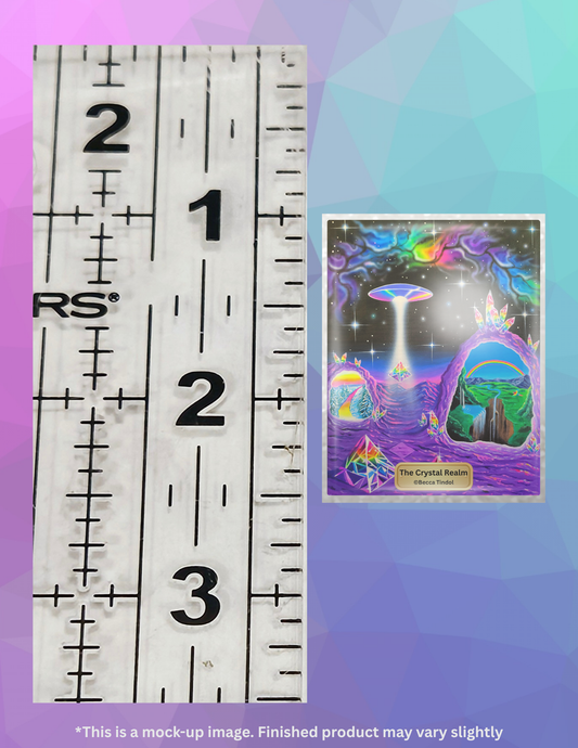 The Crystal Realm by ©Becca Tindol Limited Edition Coverminder