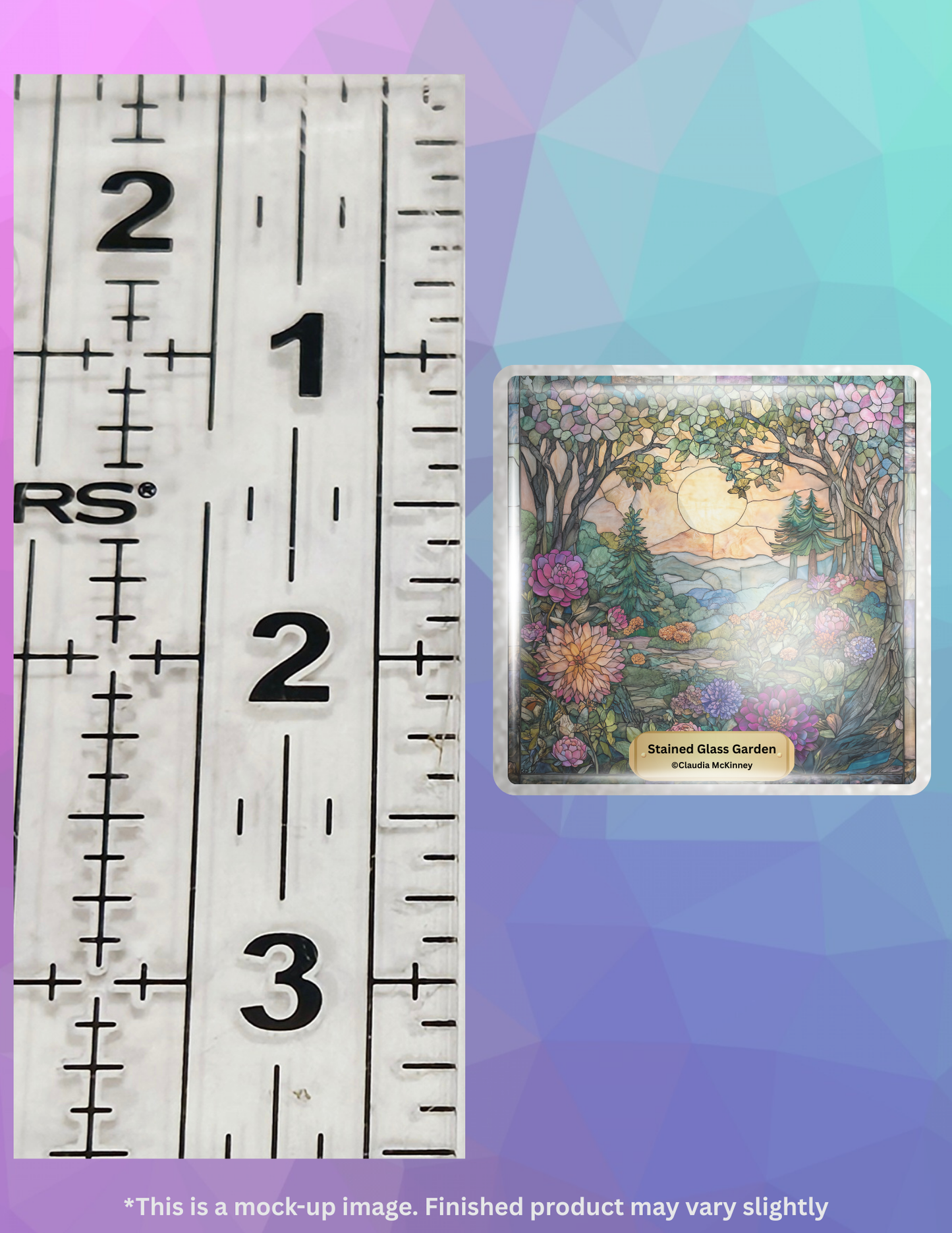 Product Bundle "Stained Glass Garden" by ©Claudia McKinney