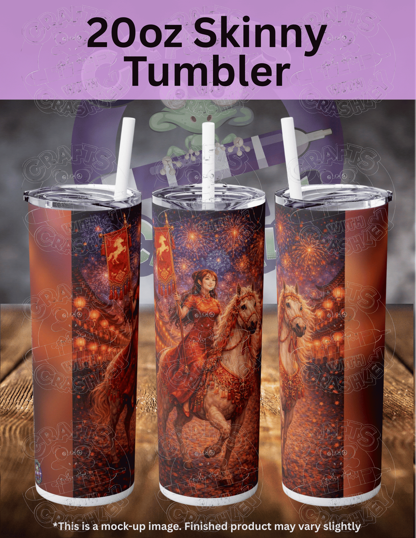 "Chinese New Year of the Horse" by ©RedNiN Gallery Premium Accessories for Diamond Painting