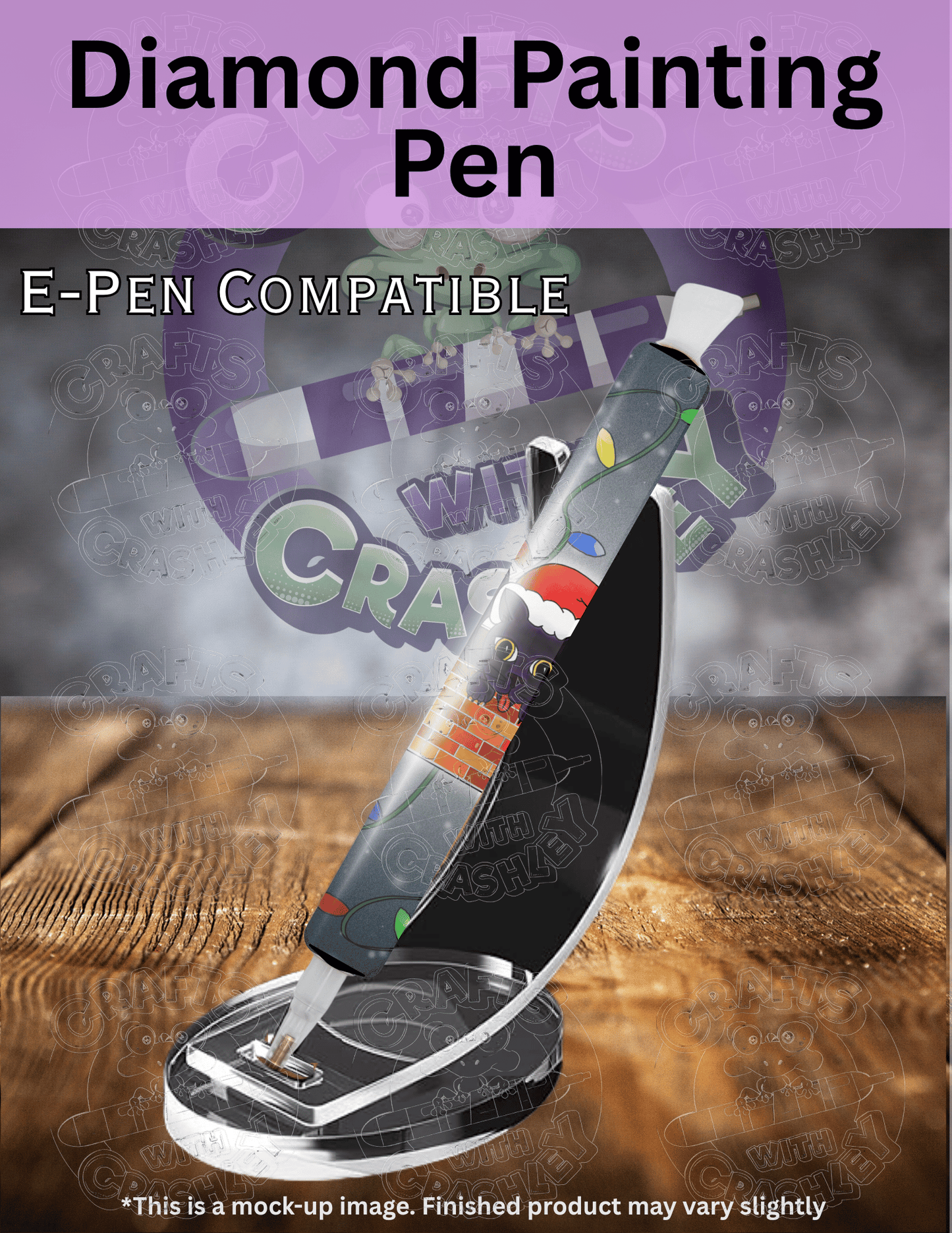 "Santa Kitty" by ©Kaleena Kollmeier Premium Accessories for Diamond Painting