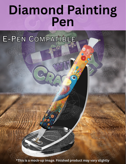 "Paisley the Peacock" by ©Stacy Deal Premium Accessories for Diamond Painting