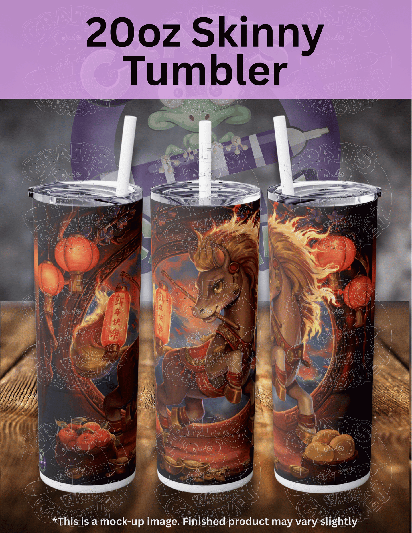 "Year of the Horse" by ©Christina "SixthLeafClover" Yen Premium Accessories for Diamond Painting