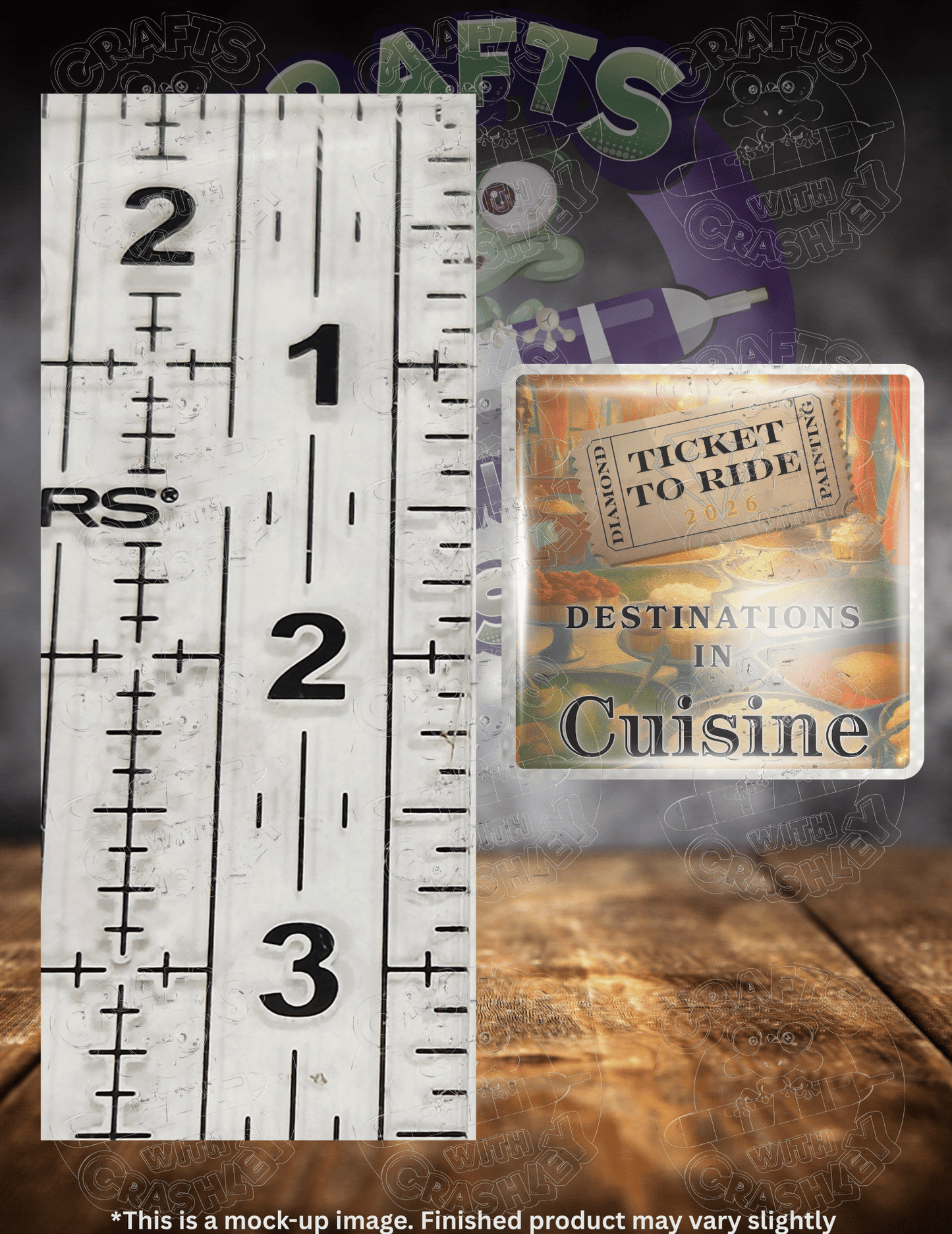 "Ticket to Ride 2026" Premium Accessories for Diamond Painting