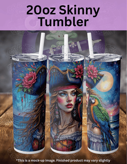 "Pirate Paradise Maiden" by ©Kelly Reins Premium Accessories for Diamond Painting