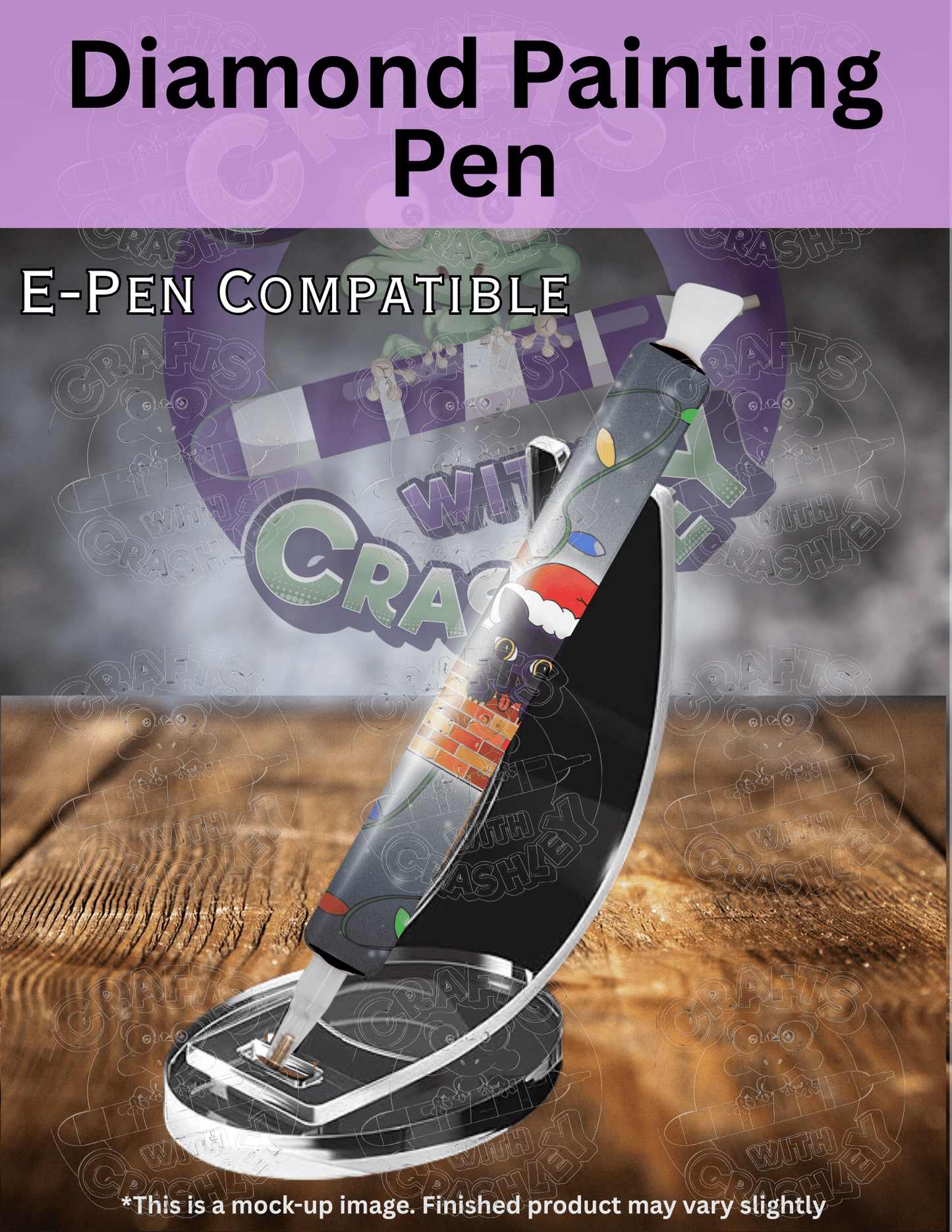 "Santa Kitty" by ©Kaleena Kollmeier Premium Accessories for Diamond Painting