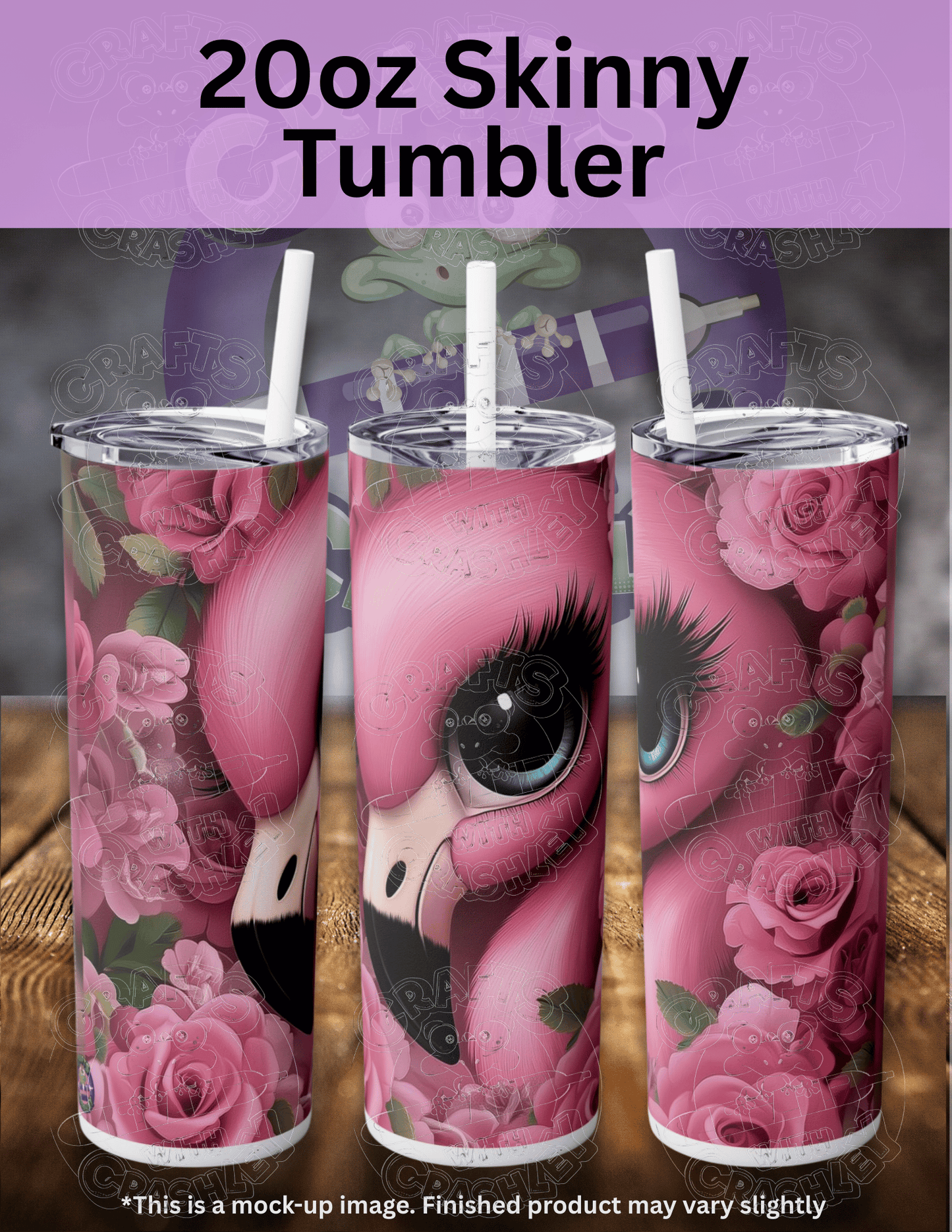 "Flamingo Rose" by ©Cocomarshmallow Premium Accessories for Diamond Painting