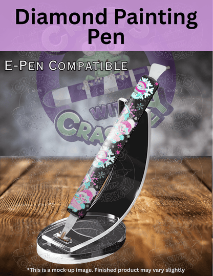 "Colorful Snowman Pattern" by ©Sheena Pike Premium Accessories for Diamond Painting