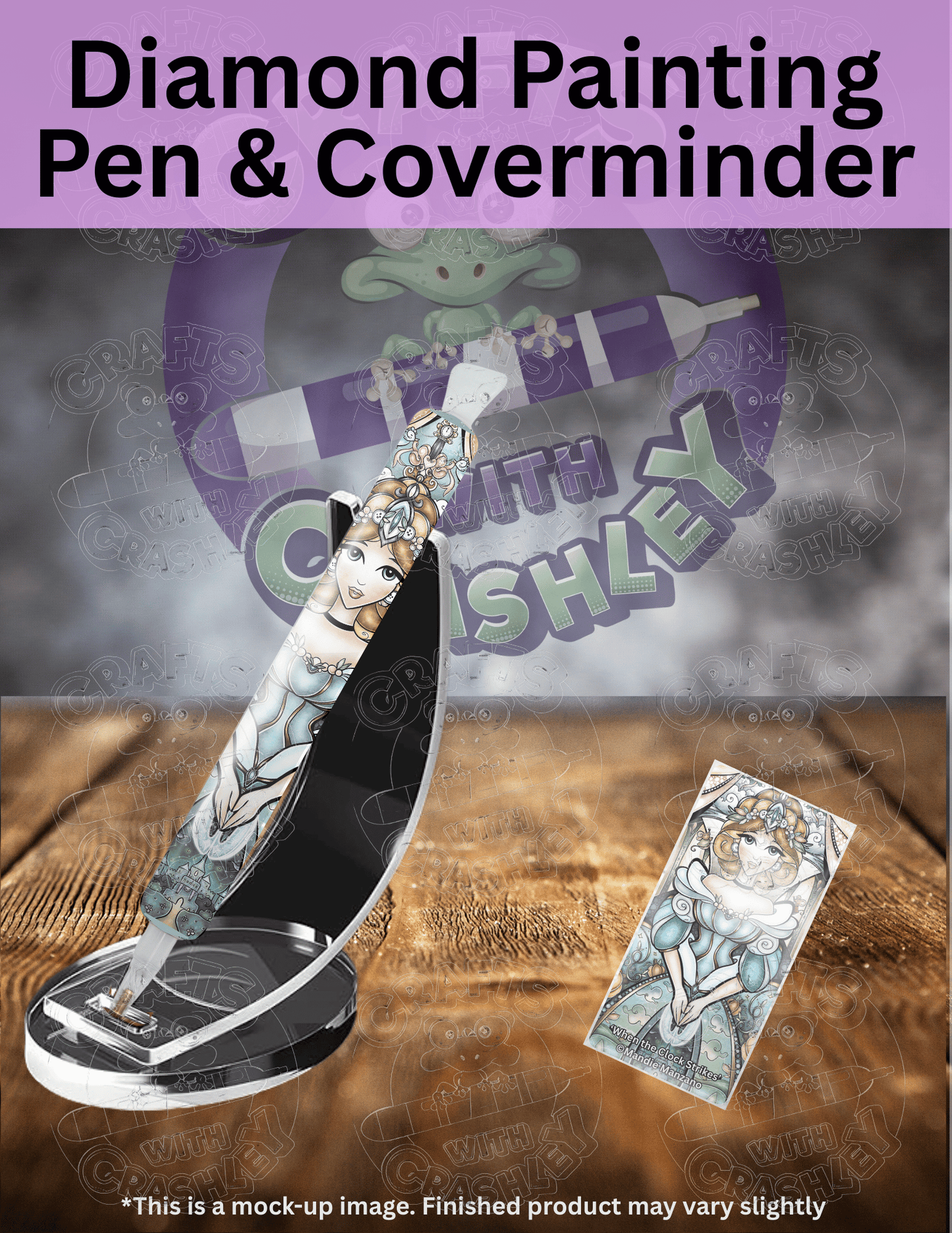 "When the Clock Strikes Twelve" by ©Mandie Manzano Premium Accessories for Diamond Painting