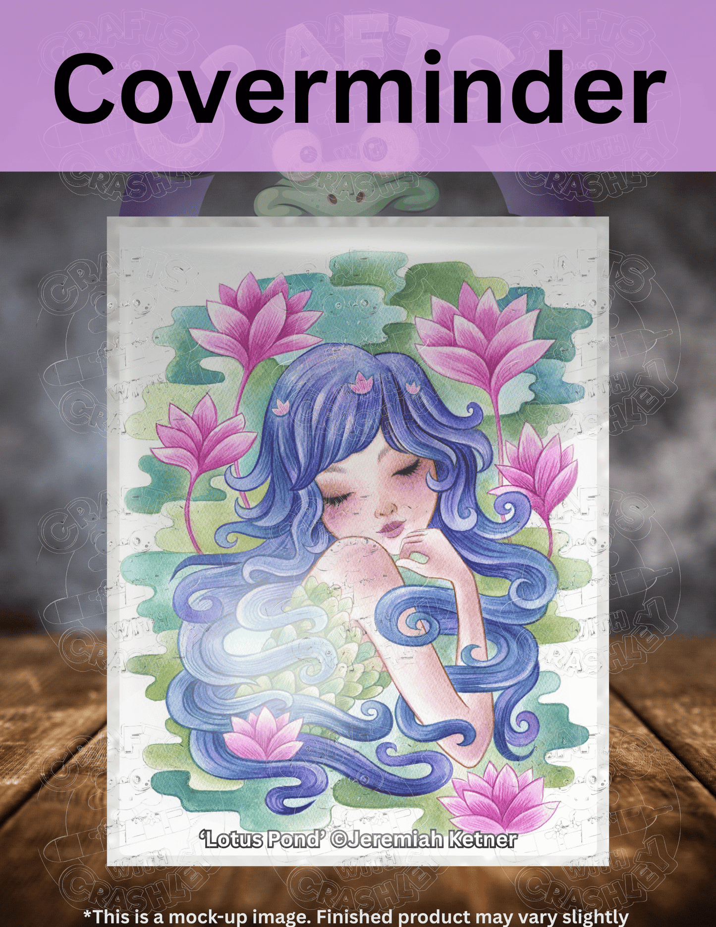 "Lotus Pond" by ©Jeremiah Ketner Premium Accessories for Diamond Painting