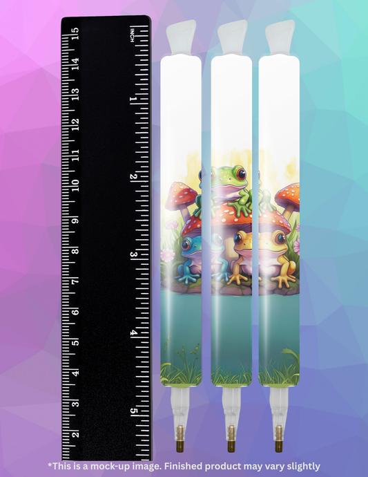 Frog Friends by ©Auclair Studio Diamond Painting Pen