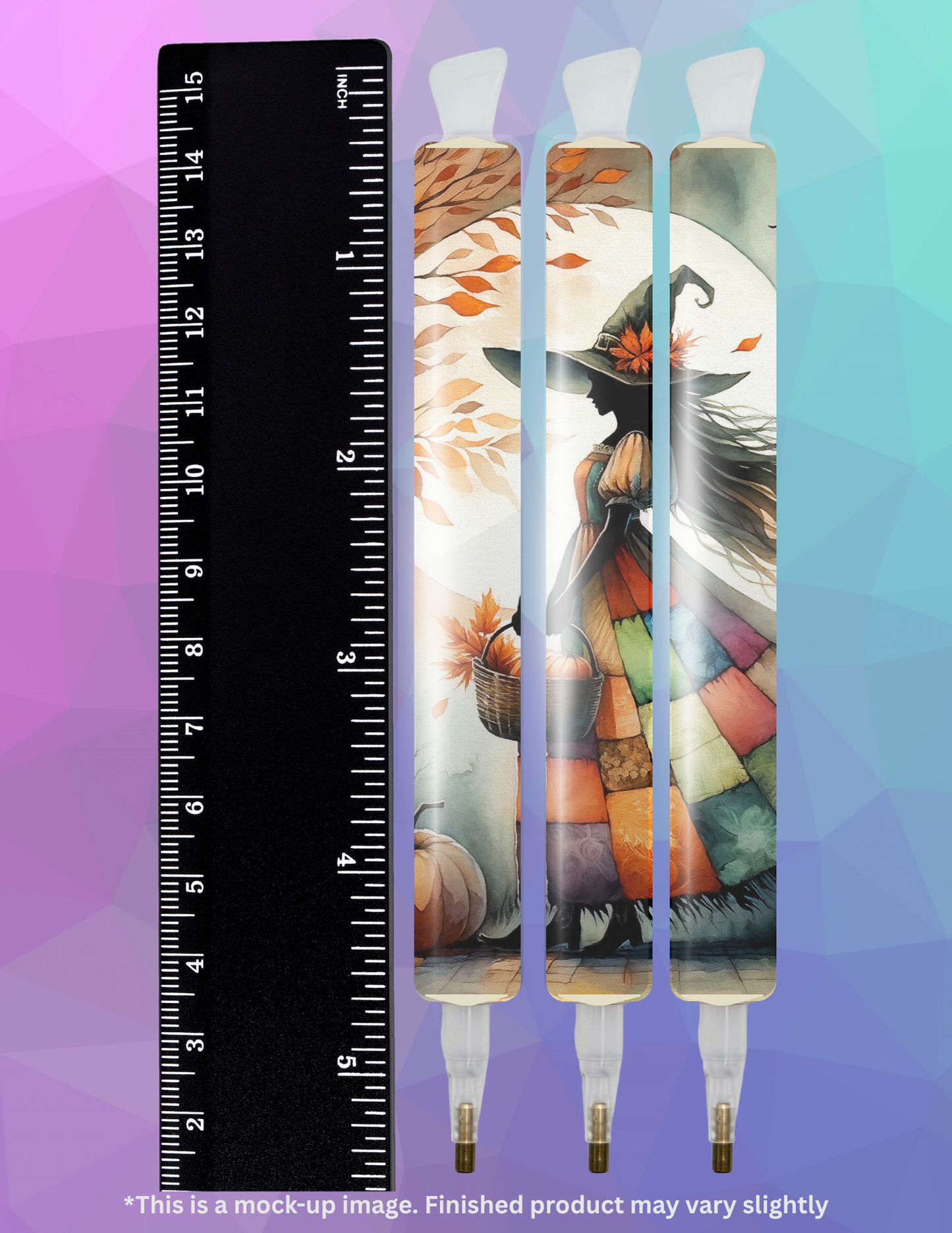 Autumn Witch by ©Peggy Collins Diamond Painting Pen