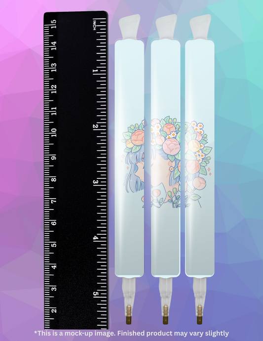 Flowers by ©Hiroko Hashimoto Diamond Painting Pen