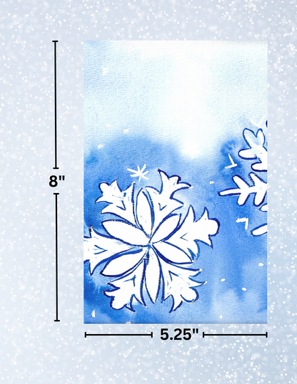 "Snowflakes" By Crafting and Crime Daily Decorative Diamond Painting Release Papers