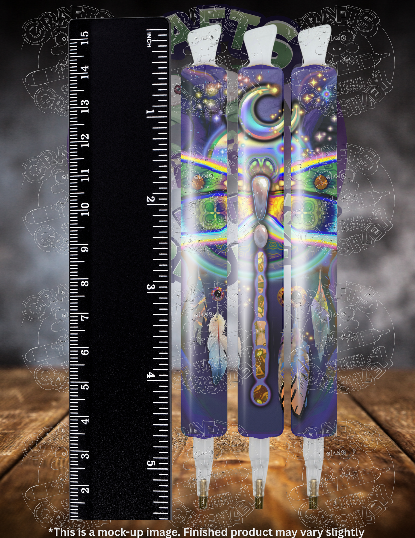 "Aura of the Dragonfly" by ©T.S. Larking Premium Accessories for Diamond Painting