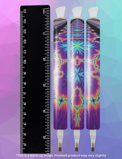 Psychedelic Plane by ©Becca Tindol Diamond Painting Pen