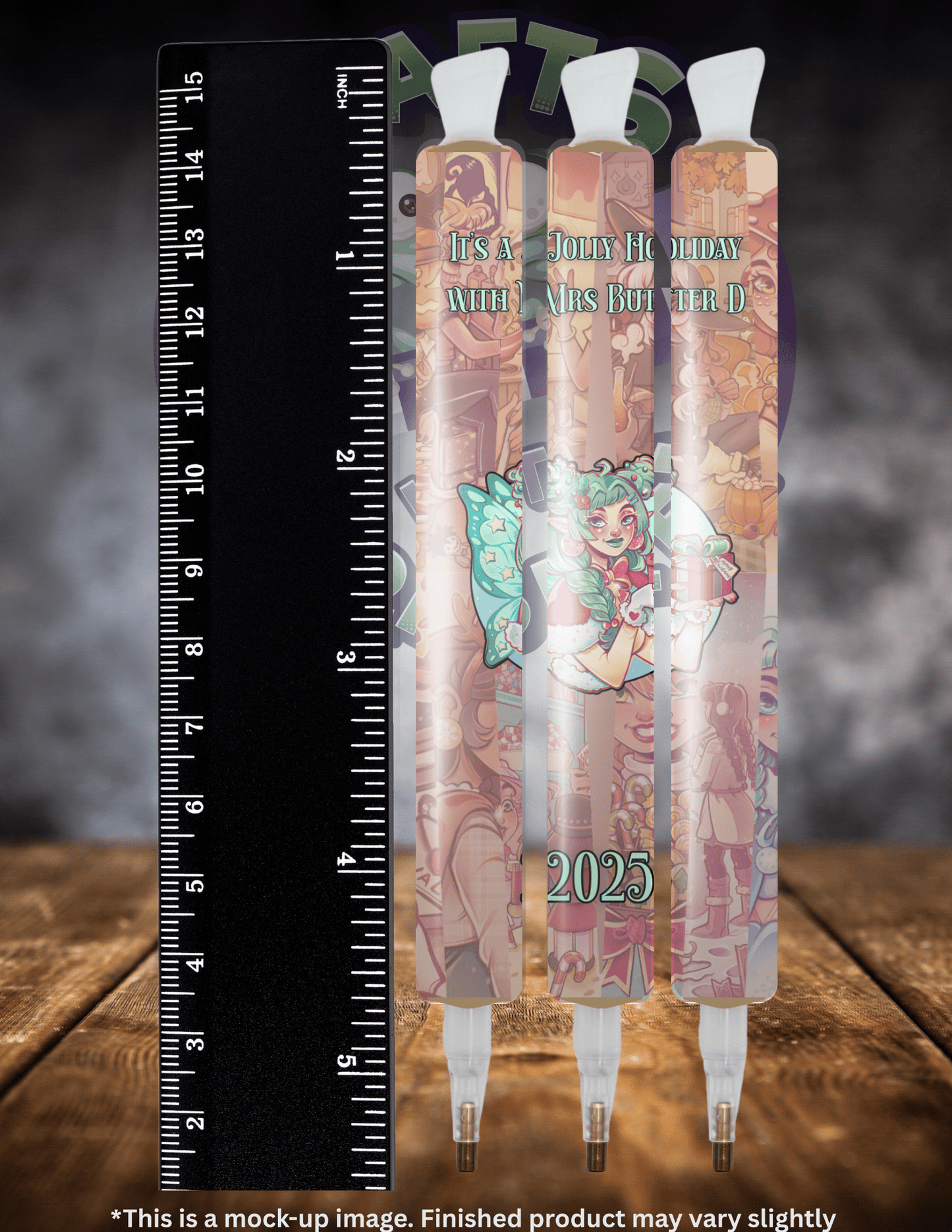 "It's a Jolly Holiday with Mrs Butter D 2025" by ©Mrs Butter D Premium Accessories for Diamond Painting