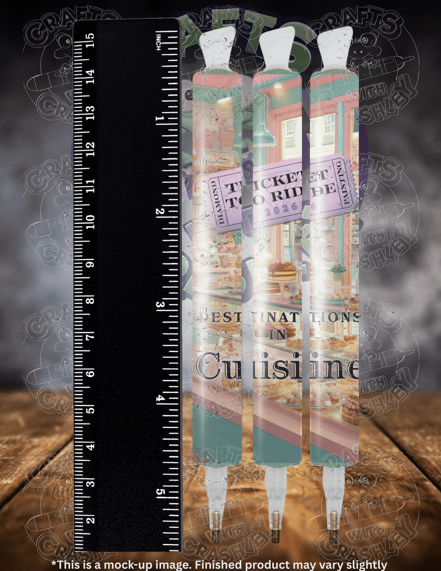 "Ticket to Ride 2026 Bakery" Premium Accessories for Diamond Painting