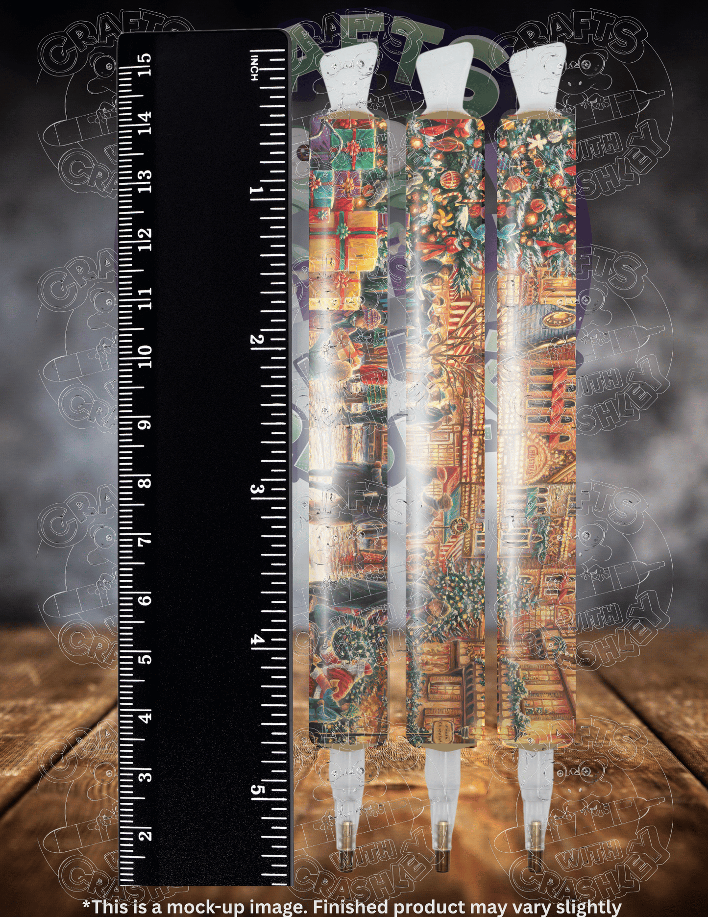 "Christmas at Town Square" by ©Chuck Pinson Premium Accessories for Diamond Painting