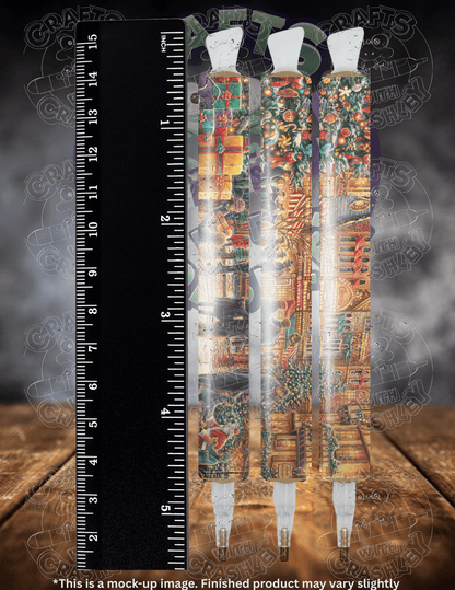 "Christmas at Town Square" by ©Chuck Pinson Premium Accessories for Diamond Painting