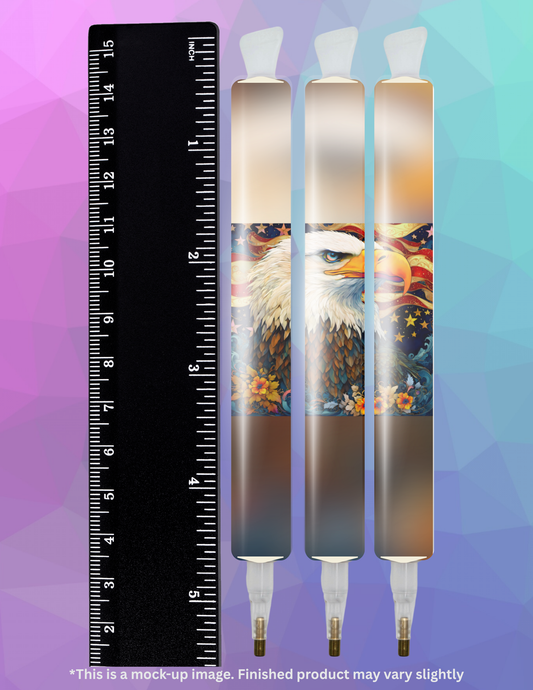 Eagle Wisdom by ©T.S. Larking Diamond Painting Pen