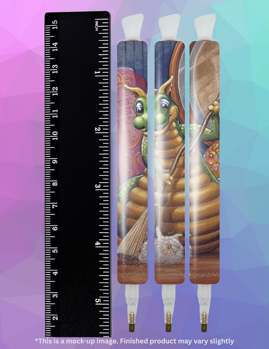 Rounding Up the Dust Bunnies by ©Randal Spangler Diamond Painting Pen