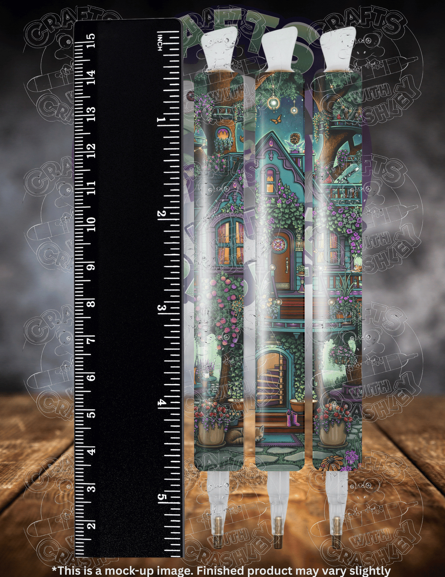 "Love Lives Here" by ©Myka Jelina Premium Accessories for Diamond Painting