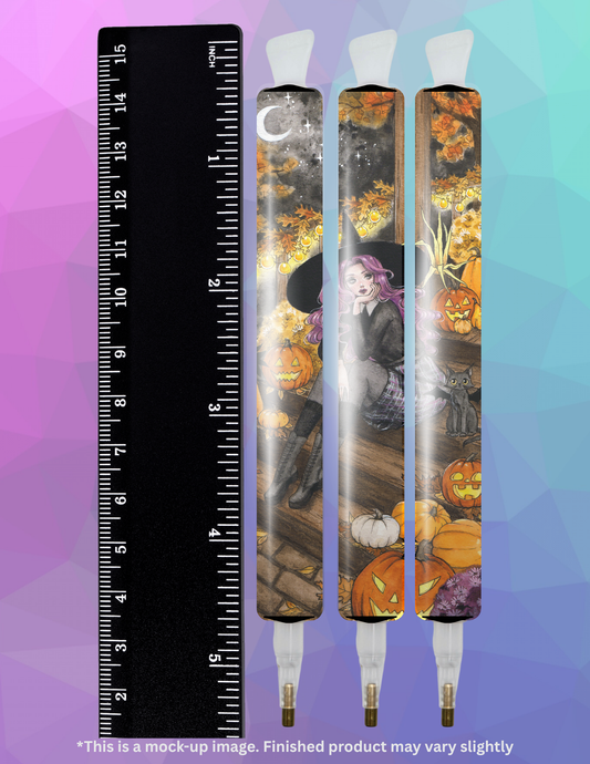 Halloween Night by ©Aria Illustration Diamond Painting Pen