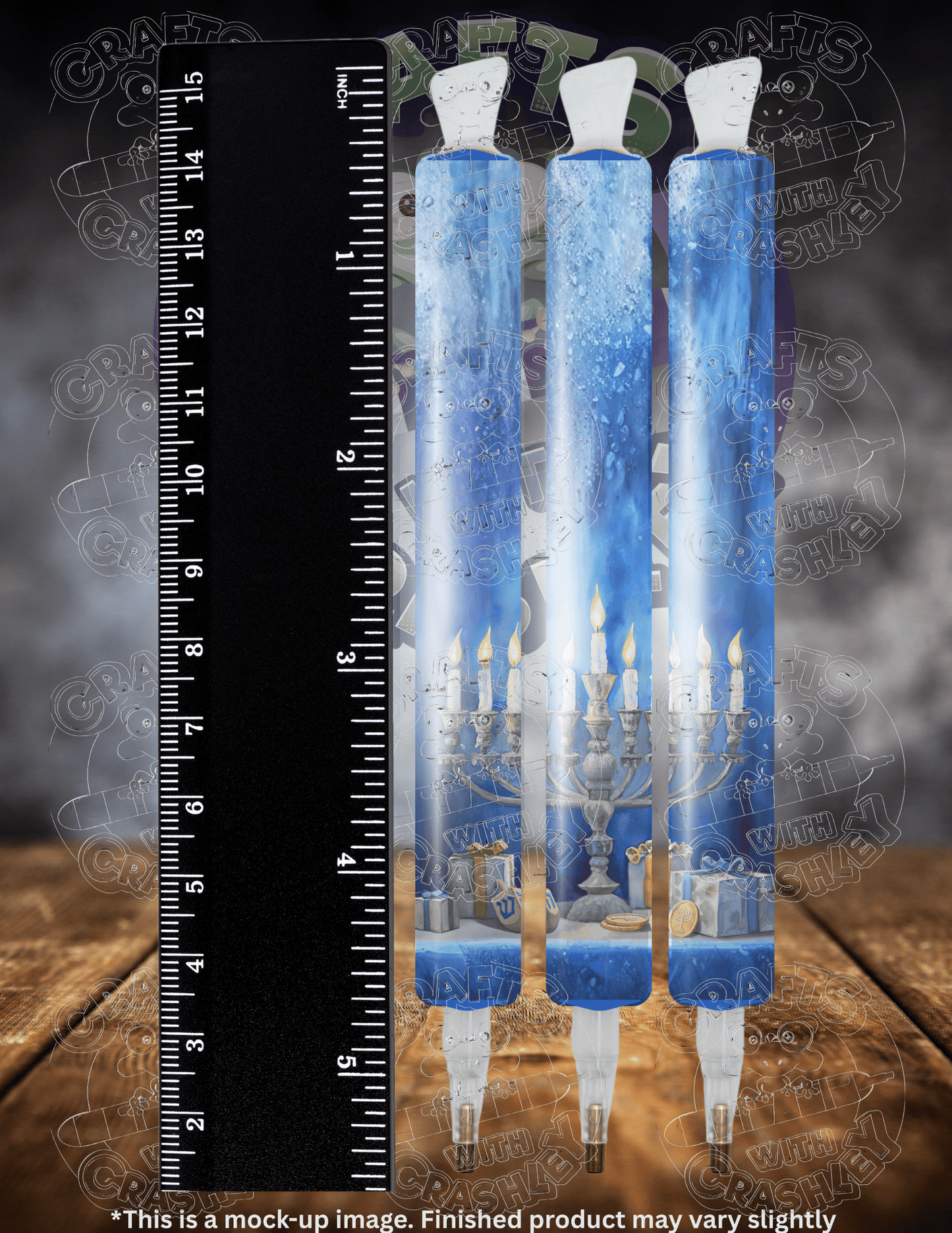 "Festival of Lights The Hanukkah Menorah and Gifts" by ©Auclair Studio Premium Accessories for Diamond Painting