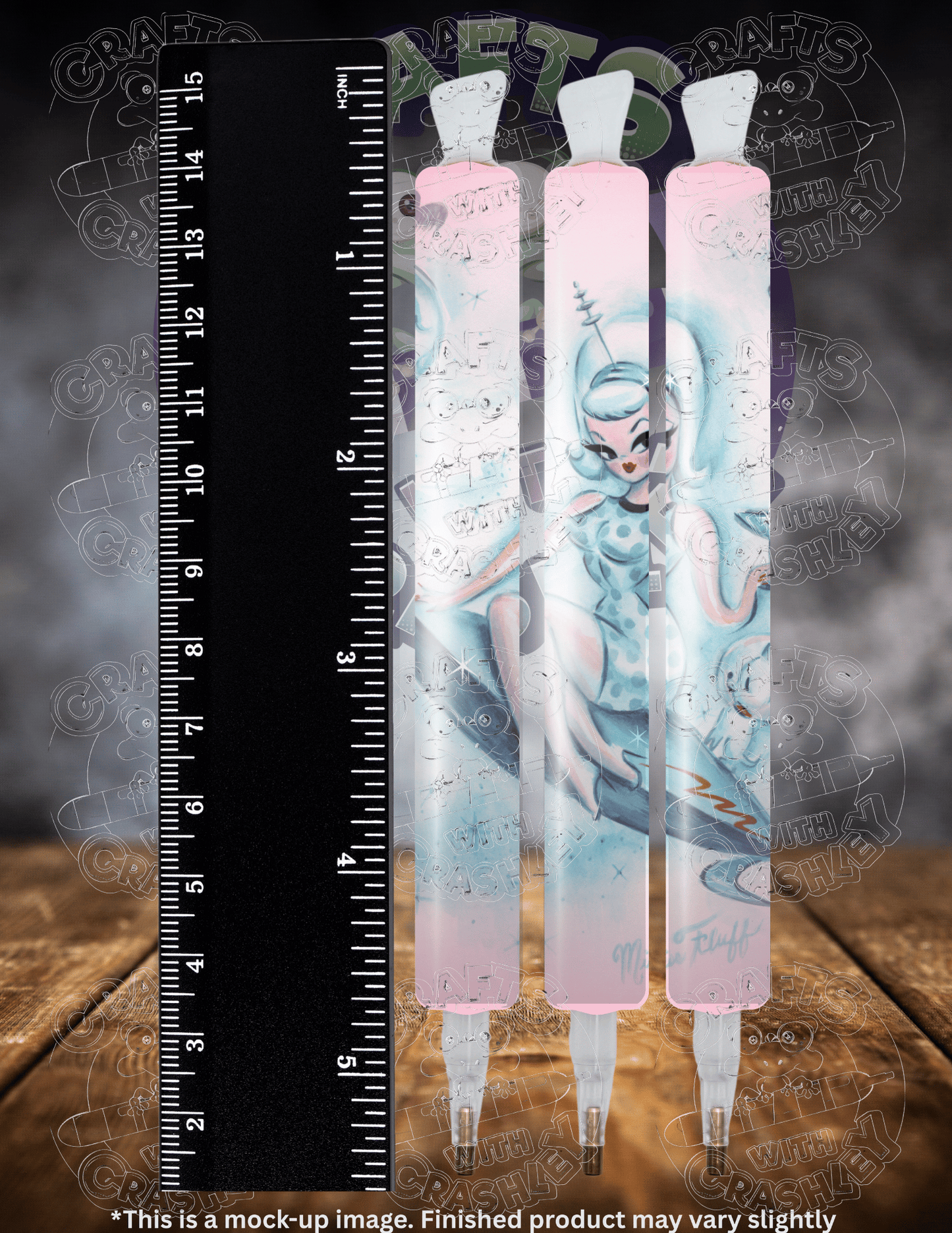 "Destination Palm Springs" by ©Miss Fluff Premium Accessories for Diamond Painting