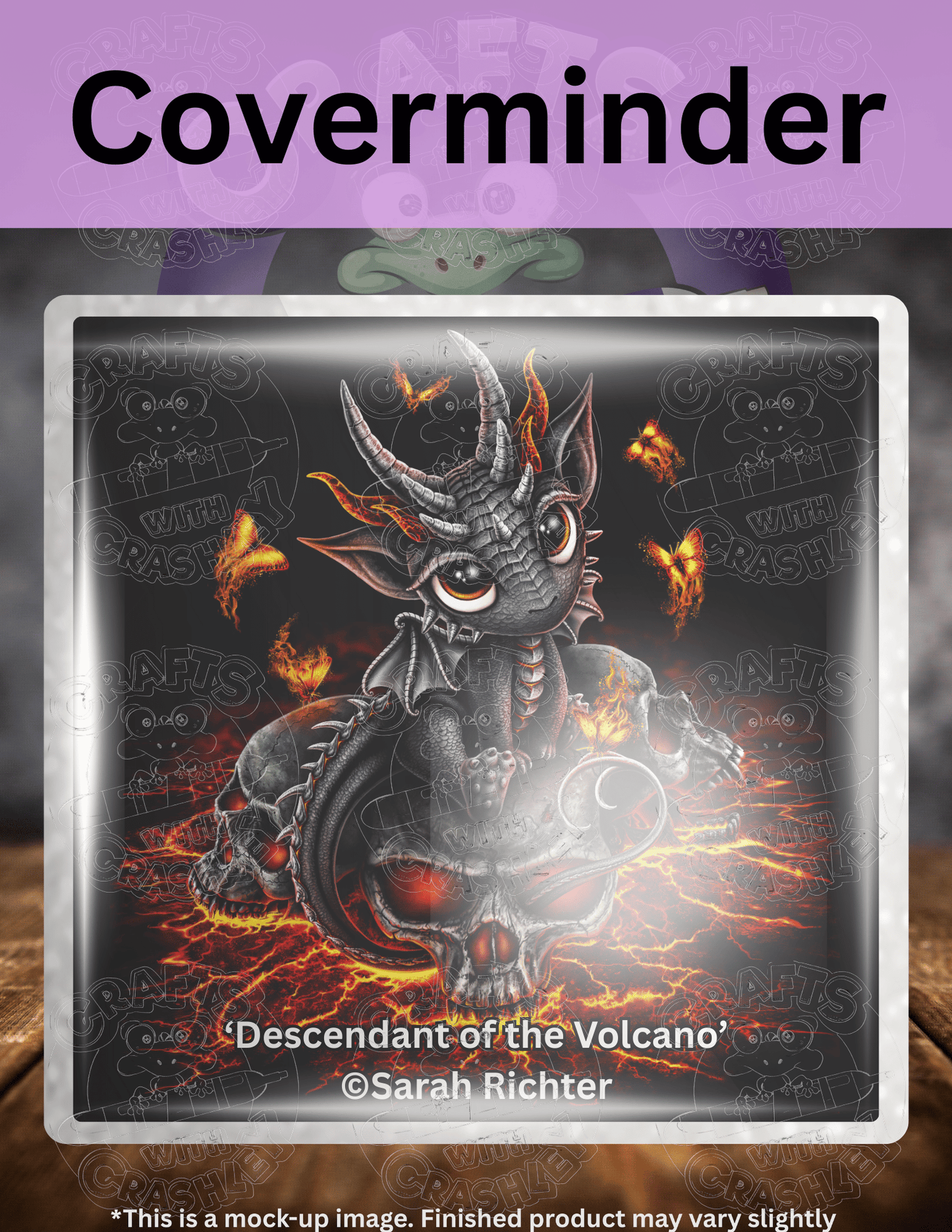 "Descendant of the Volcano" by ©Sarah Richter Premium Accessories for Diamond Painting