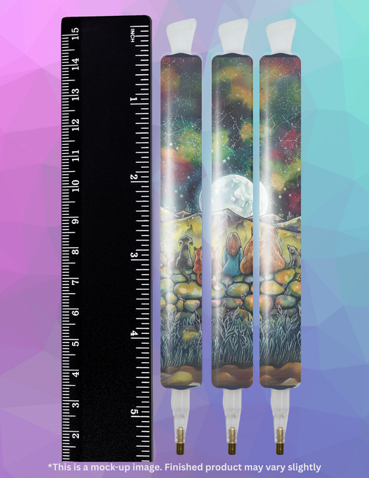 The Evening Concerto by ©Kat Fedora Diamond Painting Pen