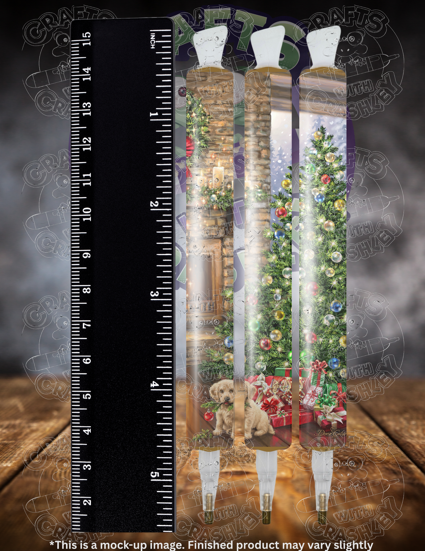 "Fireside Christmas" by ©Dona Gelsinger Premium Accessories for Diamond Painting