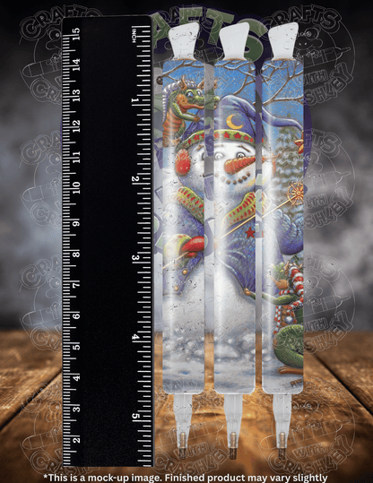 "Snowman Magic" by ©Randal Spangler Premium Accessories for Diamond Painting