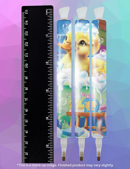 Scrub a Dub Duckling By ©Sheena Pike Diamond Painting Pen