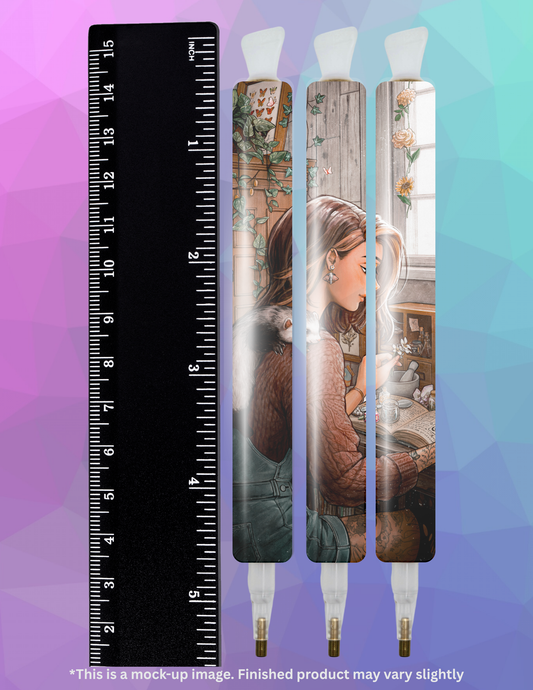 Herbalist's Helper By ©Ivy Dolamore Diamond Painting Pen