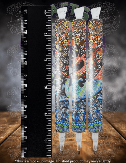 "Fire & Ice" by ©Deborah Malcolm Premium Accessories for Diamond Painting