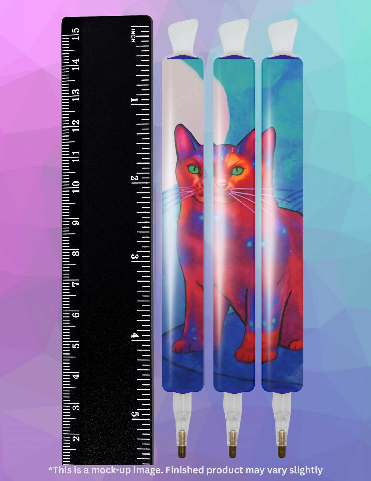 Astral Cat by ©Cheryl Carpenter Diamond Painting Pen