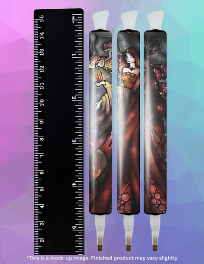 Once Upon a Dark Night by ©Mandie Manzano Diamond Painting Pen