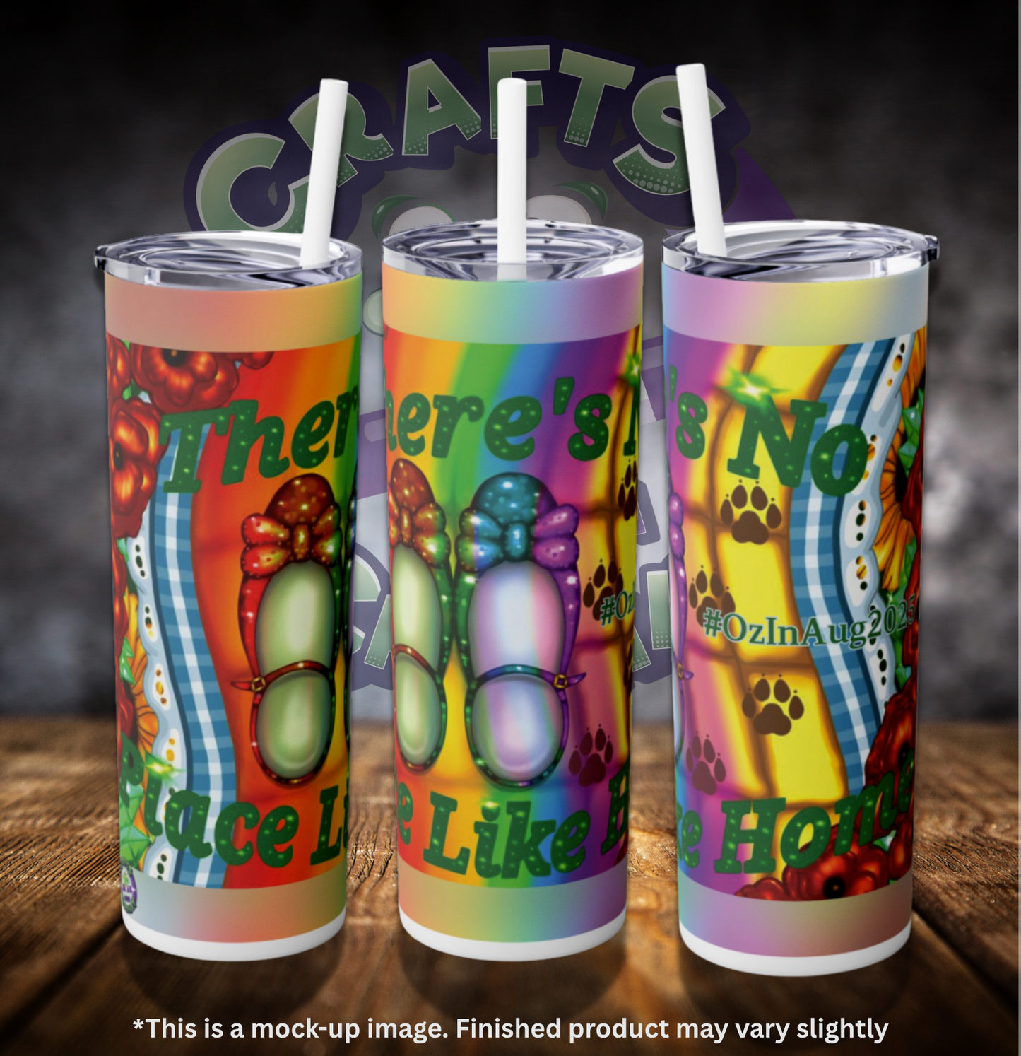 #OzInAug2025 by Emma Casey 20oz Skinny Tumbler