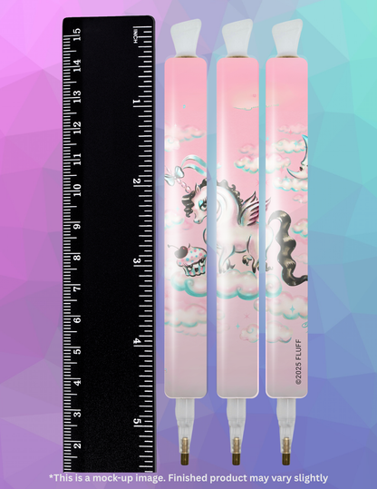 Baby Unicorn Pegasus By ©Miss Fluff Diamond Painting Pen