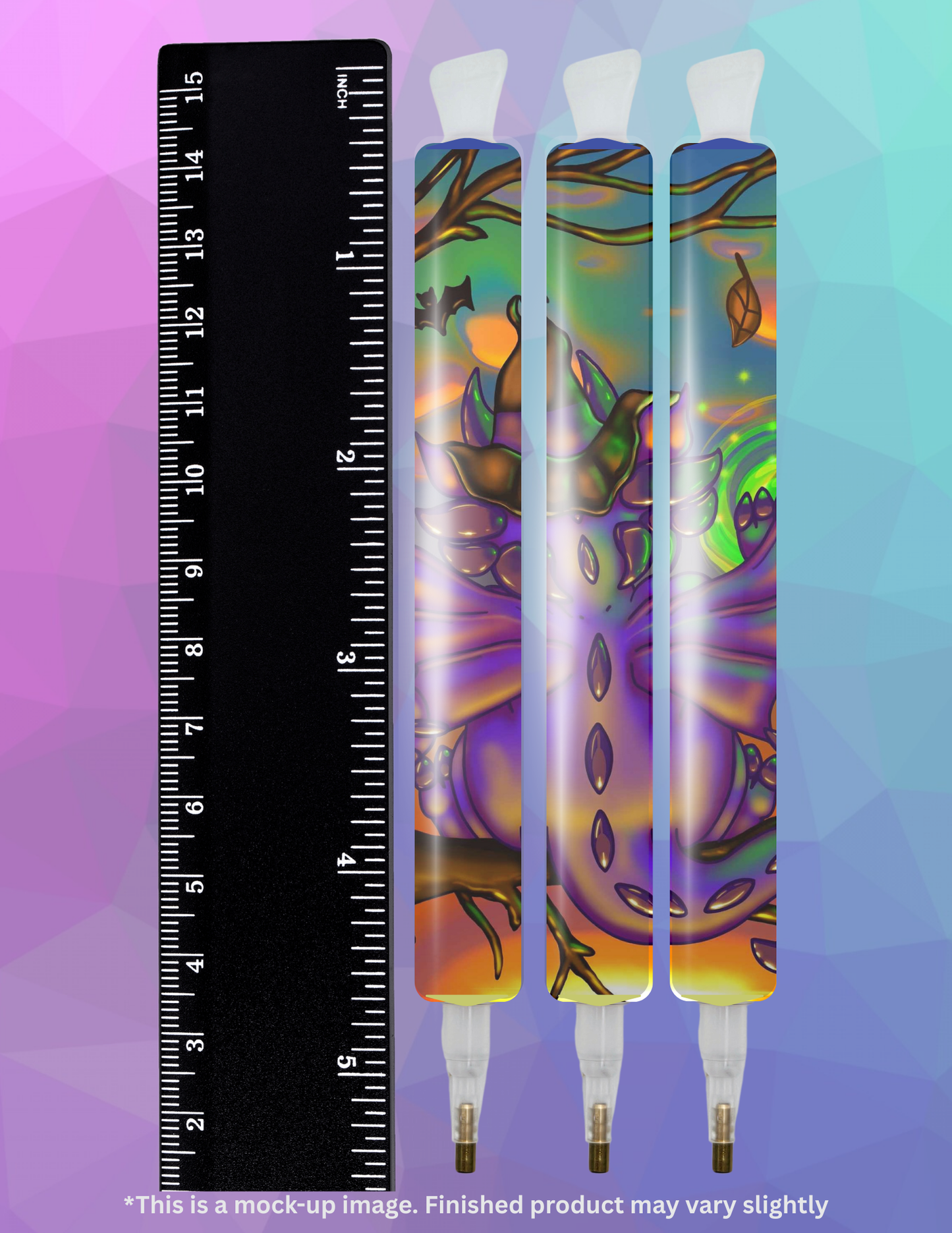 The Magic Dragon by ©Emma Casey Diamond Painting Pen